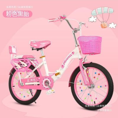 Xe đạp trẻ em gấp Phoenix bé gái 6.8.9.12 tuổi xe đạp trẻ em trung và lớn học sinh công chúa 20 inch 18 inch