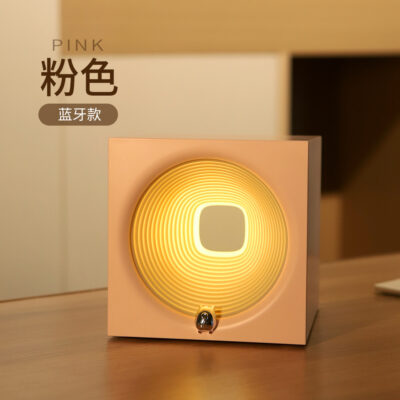 Tàu con thoi không thời gian sáng tạo Loa Bluetooth chiếu sáng đèn ngủ phòng ngủ máy tính để bàn tại nhà âm thanh không dây