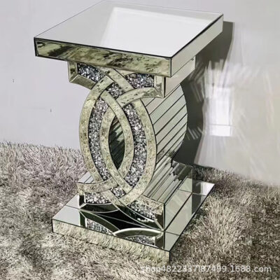 2023RM bộ khách sạn tối giản hiện đại nội thất gương vỡ kim cương pha lê lấp lánh đôi góc C một vài mặt một vài