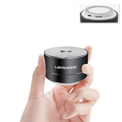 Lanyue bluetooth không dây thép nhỏ loa pháo xe hơi vỏ kim loại điện thoại di động mini thẻ máy tính thế hệ âm thanh