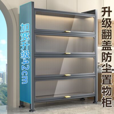 Mở rộng 42 cm kệ bếp cao từ sàn đến trần nhiều lớp bên ăn đa chức năng để đồ tủ bát tủ lò vi sóng tủ khóa