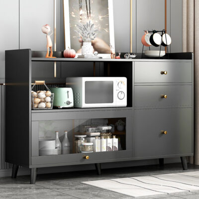 Tủ búp phê hộ gia đình đẹp sang trọng tủ nhà bếp để đồ tủ treo tường bán buôn tủ phòng khách đơn giản tủ chè tủ