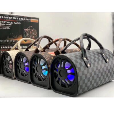Nhà máy SXQF Túi xách 5 inch không dây bluetooth âm thanh ngoài trời khiêu vũ vuông loa siêu trầm công suất cao 1