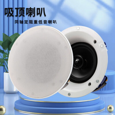 Loa âm trần Leigongwang CR-501 chất lượng âm thanh bass cố định kháng đồng trục âm trần Kết nối Bluetooth âm thanh