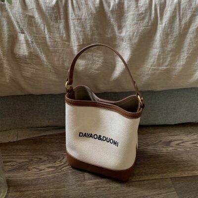 Túi xô bằng vải canvas phong cách Hàn Quốc cho nữ mùa hè mới túi xách nữ thời trang túi đeo vai Túi Messenger