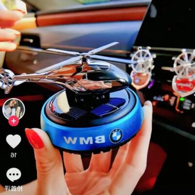 Ô Tô Năng Lượng Mặt Trời Máy Bay Trực Thăng Xông Phòng Vật Trang Trí Nước Hoa Ô Tô Xông Phòng Ô Tô Ngoài Mùi Douyin Cùng Phong Cách