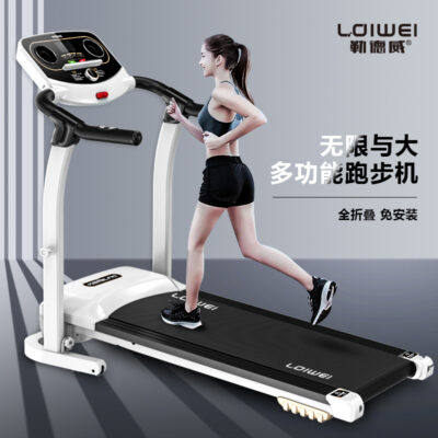 Máy chạy bộ gia đình nhỏ trong nhà không ồn máy chạy bộ điện thiết bị tập thể dục sẽ bán quà tặng máy chạy bộ