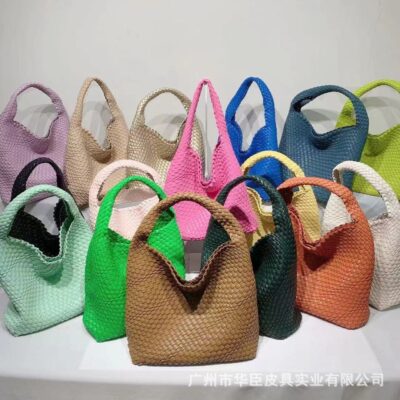 Túi đan chéo túi đeo vai đơn nữ túi đựng rau củ dung tích lớn túi mua sắm túi đi lại túi mẹ chồng đa năng cho nữ