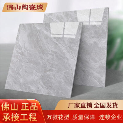 Quảng Đông gạch men núi gạch lát nền 800x800 toàn thân Gạch lát nền 600x600 phòng khách tráng men chống trơn phòng ngủ