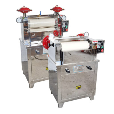 In và nhuộm xe lăn nhỏ kiểm tra tốc độ hút áp suất máy in và nhuộm dệt máy lấy mẫu phòng thí nghiệm máy cán nước dọc ngang