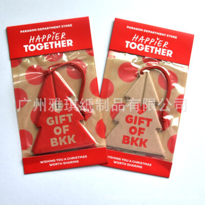 Miếng thơm xe hơi Thương mại nước ngoài Miếng nước hoa xe hơi Giấy thơm treo đồ trang trí Bảo vệ môi trường Giấy thấm Nước hoa miếng Quà tặng