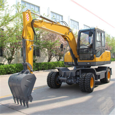Bánh xe thủy lực 75 loại 85 bán nóng máy đào khai thác nhỏ để đào nông thôn cho đường kỹ thuật