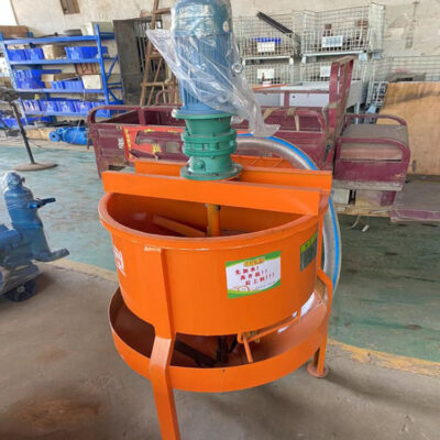 Thùng trộn vữa xi măng một lớp thẳng đứng Máy trộn vữa miệng phẳng hai lớp máy nghiền vữa tốc độ cao
