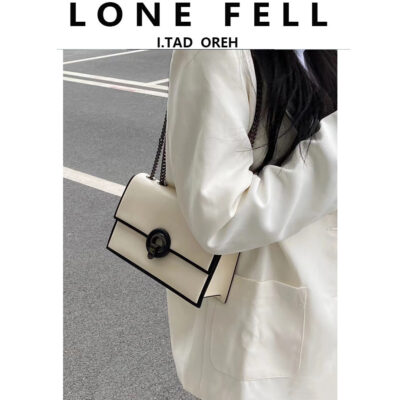 Concubine Lan túi nhỏ thịnh hành năm nay của phụ nữ mùa hè thời trang mới màu sắc tương phản túi vuông nhỏ túi đeo chéo một vai cao cấp