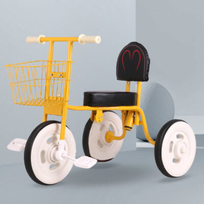 Xe ba bánh trẻ em có thể ngồi xe đạp trẻ em, xe đạp trẻ em, mẫu mã đơn giản, nhẹ nhàng, xe cho bé 2 đến 5 tuổi, xuyên biên giới