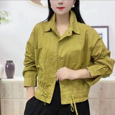 Áo khoác phổ biến năm nay 2023 mùa xuân và mùa thu áo khoác mới áo khoác cardigan nút thời trang nữ khí chất hợp xu hướng