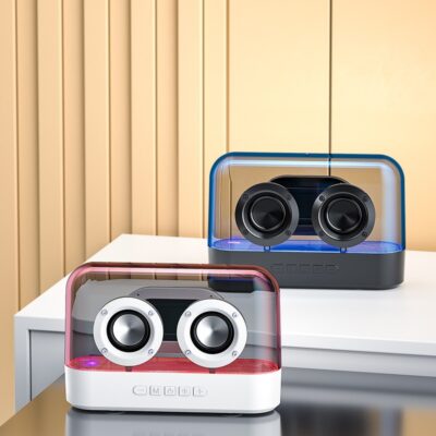 Ánh sáng bầu không khí đầy màu sắc di động xuyên biên giới K9 mới ngoài trời Âm thanh Bluetooth không dây chất lượng cao loa siêu trầm âm thanh nhỏ