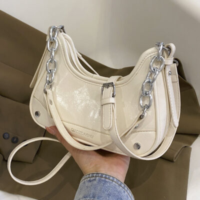 Túi đeo sát nách nữ phong cách mới mùa hè 2023 thời trang cao cấp thiết kế phù hợp túi đeo vai chuỗi phong cách bùng nổ Túi Messenger