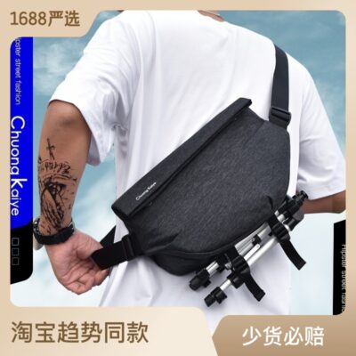 Túi đeo vai nam thể thao mới Túi messenger đa chức năng R1 ngoại thương khóa từ túi xe máy túi thời trang thương hiệu nam