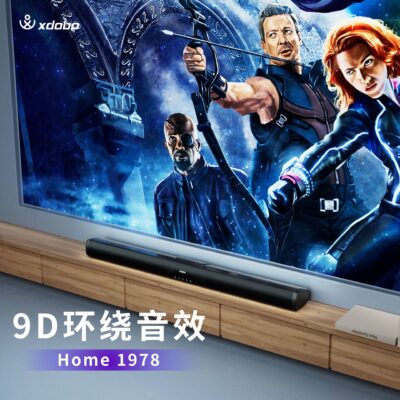 Xiduobao Echo Treo Tường Âm Thanh Tivi Phòng Khách Nhà Máy Chiếu Treo Tường Dải Âm Thanh Loa Bluetooth Không Dây