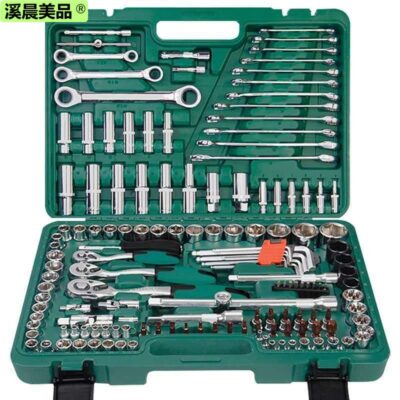 Kết Hợp Hộp Dụng Cụ Ban Tay Sửa Chữa Ô Tô Đặc Biệt Xe Công Cụ Đa Chức Năng Bánh Răng Bộ Hộ Gia Đình Bộ Dụng Cụ