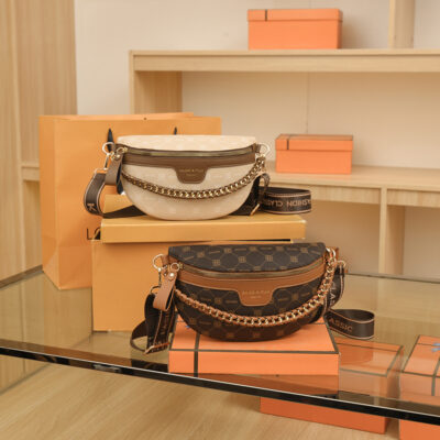 Túi Đeo Chéo Mới Đeo Vai Nữ Mùa Hè 2023 Họa Tiết Dây Đeo Vai Rộng Túi Dây Xích Thời Trang Túi Sát Nách Bán Buôn