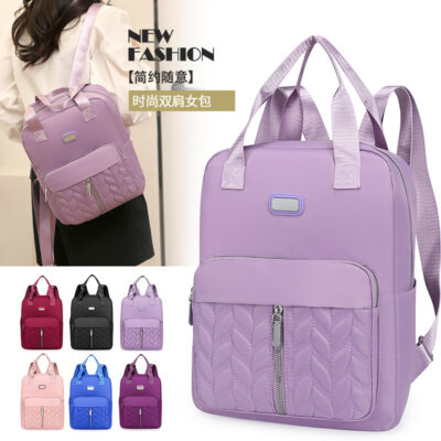 2023 Mới Nữ Thời Trang Dung Tích Lớn Đơn Giản Đa Năng Mẹ Túi Đa Năng Cầm Tay Túi Nội Trú