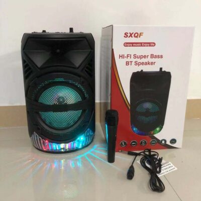 Loa thẻ Bluetooth 8 inch mới của nhà sản xuất SXQF loa siêu trầm di động ngoài trời K song âm thanh không dây gia đình kts