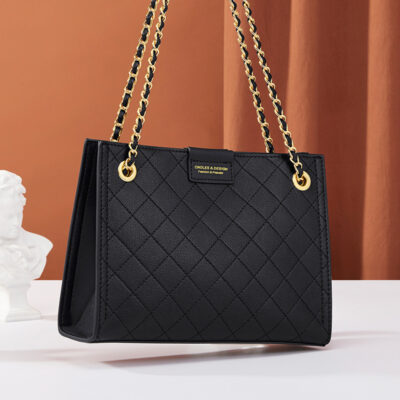 Túi xách nữ túi đeo vai nữ da bò công suất lớn dây chuyền túi tote nhỏ hương thơm túi sát nách túi Messenger nữ