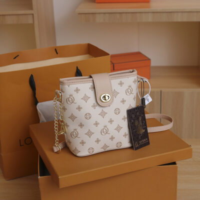 Túi xách nữ thời trang mới 2023 túi đeo vai họa tiết cao cấp túi xô in hình dung tích lớn Túi Messenger hợp thời trang