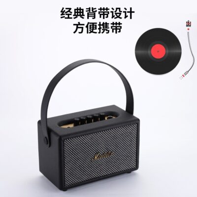 Bán Buôn Quà Tặng Di Động Retro Loa Bluetooth Mini Da Ngoài Trời Bằng Gỗ Loa Bluetooth Đa Năng Không Dây