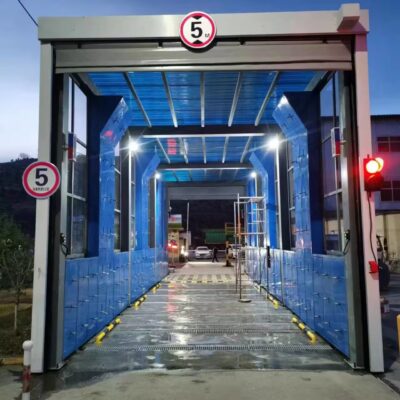 Dự án giàn máy rửa xe Shanxi Gaoping giàn máy rửa xe sân than trạm trộn phòng rửa xe cao cấp