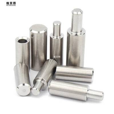 Bán buôn cửa inox 304 trục trụ trục quay 201 hàn nặng bản lề quay cửa sắt bản lề day