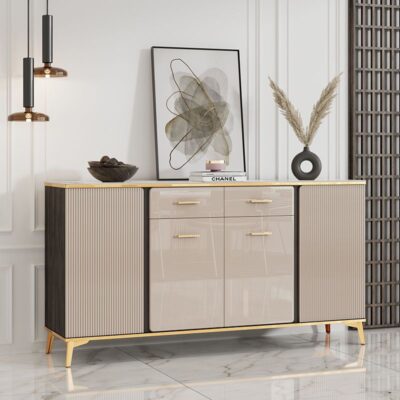 đẹp sang trọng lưới đá đỏ tủ búp phê tủ chè siêu mỏng 24cm rất hẹp nhà bếp tối giản hiện đại nhà hàng tủ rượu tủ chén