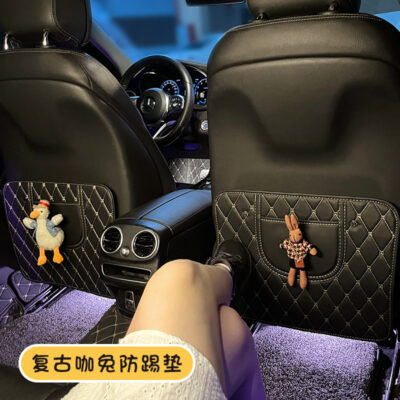 Đệm chống đá ô tô ghế sau đệm bảo vệ trẻ em Đệm chống đá mài ô tô thiết bị bảo vệ chống bẩn