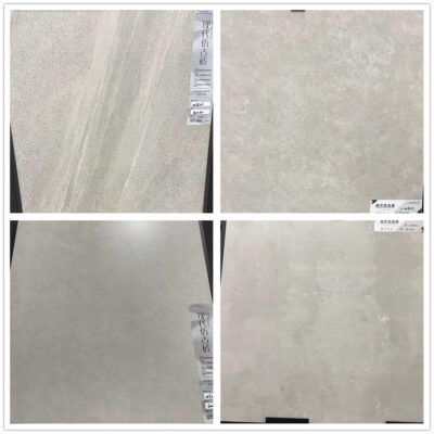 Bắc Âu Xi Măng Xám Cổ Gạch 600X600 Ốp Tường Sân Chống Trơn Trượt Ngoài Trời Phòng Khách Nhà Tắm Sàn