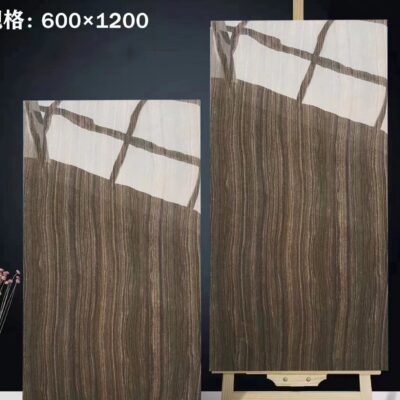 Quảng Đông gạch Phật Sơn 600x1200 sang trọng đá Nyonya gạch Pháp hoa văn thực vật gạch ốp tường giả đá cẩm thạch lát sàn