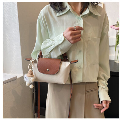 Phổ Biến Pháp Mini Bánh Bao Túi Nữ 2023 Thời Trang Mới Tiền, Túi Đeo Vai Túi Điện Thoại Di Động