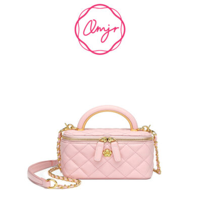 Túi xách nữ thời trang mùa hè mới 2023 túi hộp nhỏ một vai phù hợp với tất cả các túi nước hoa dây chuyền kim cương túi mini messenger