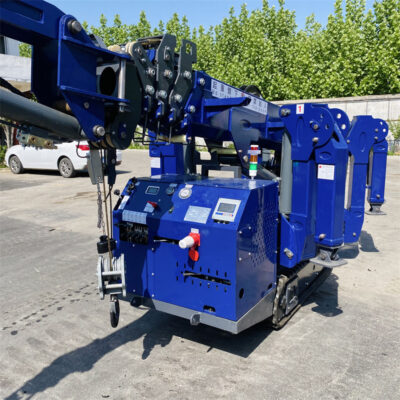 Cung cấp kỹ thuật thi công không gian hẹp với cẩu bánh xích cẩu bánh xích điều khiển từ xa nhà sản xuất cẩu bánh xích nhện
