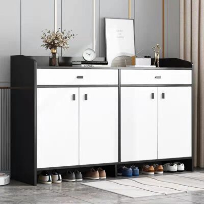 Đẹp tủ giày sang trọng lối vào nhà mới cửa ra vào cửa dựa vào tường đựng giày phụ đa chức năng đa lớp trên thế hệ mới