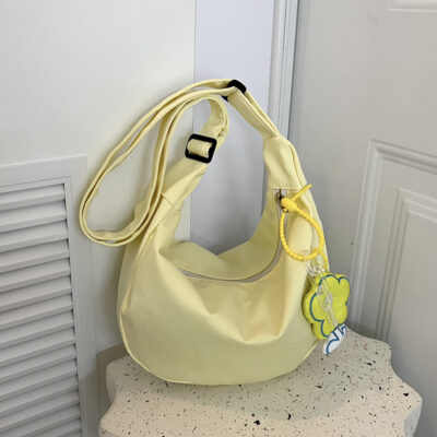 Mùa hè phổ biến túi xách tay nhỏ thời trang phong cách phương Tây Messenger túi điện thoại di động màu tinh khiết đơn giản túi đeo vai nữ giản dị