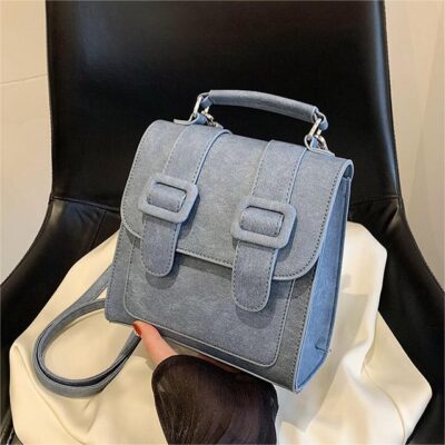 Họa tiết đơn giản túi nhỏ cầm tay nữ lớp học sinh mới ba lô mùa hè 2023 túi thời trang thích hợp