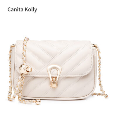 Canita Kolly Nữ Mới Túi Đeo Vai Da Thật Túi Dây Xích Túi Túi Nữ Một Dropshipping