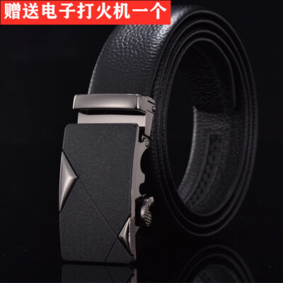 Thắt lưng bán hàng trực tiếp tại nhà máy thắt lưng nam khóa tự động dành cho giới trẻ và trung niên cao cấp công sở bình thường bền thắt lưng quần Hàn Quốc