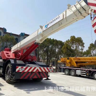 Cần cẩu xe tải Tadano cần cẩu bánh xích 50 tấn cẩu bánh lốp Cần cẩu nhỏ 25 tấn