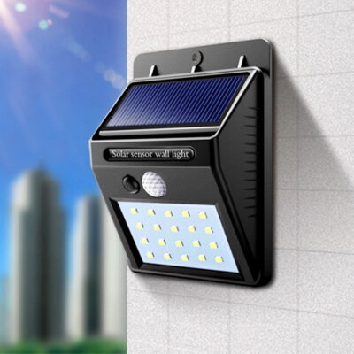 20 Đèn LED Năng Lượng Mặt Trời Đèn Tường Cơ Thể Con Người Cảm Ứng Sân Vườn Nhỏ Đèn Tường Nhà Máy Bán Hàng Trực Tiếp Một Dropshipping