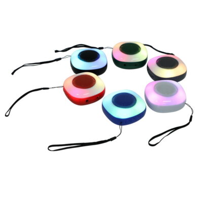 Mô hình tư nhân bùng nổ trung tâm mua sắm quà tặng loa bluetooth xuyên biên giới ngoài trời sáng tạo âm thanh marquee RGB một lần vận chuyển