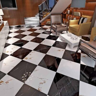 Ngưỡng phòng khách gạch lát nền bằng đá 800800 gạch chống trượt phòng ngủ hoa vàng đen 600900 cửa gạch lát nền bằng đá