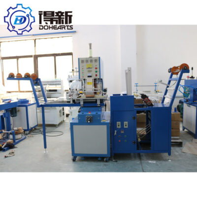 Máy ép ruy băng máy dập nổi đai đàn hồi máy tạo đồng ba chiều máy dập nhãn hiệu tự động